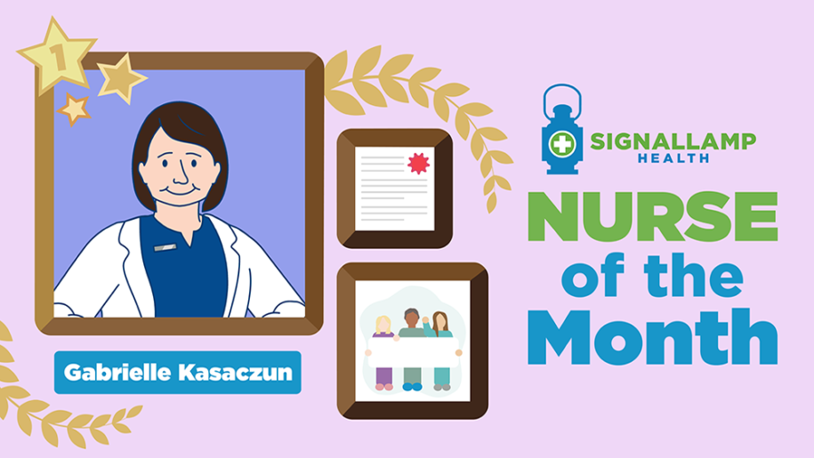 Signallamp Health Nurse of the Month: Gabrielle Kasaczun