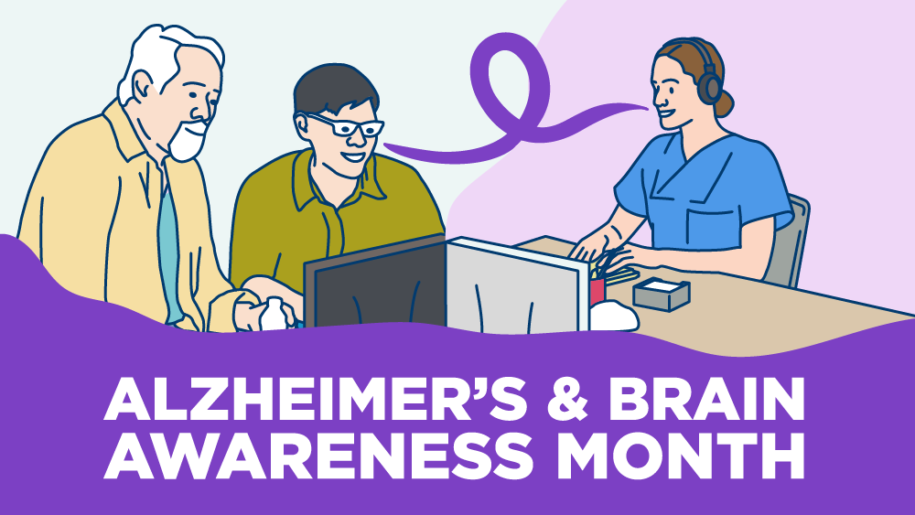 Recognize Alzheimer's and Brain Awareness Month This June