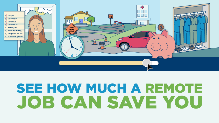 See how much a remote job can save you