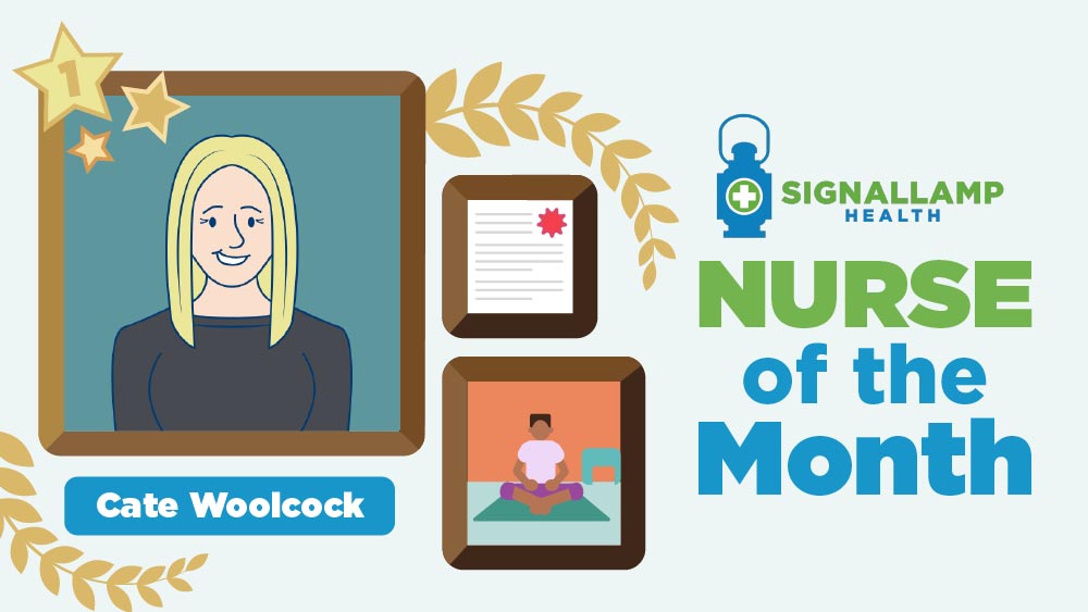 Signallamp Health Nurse of the Month - Cate Woolcock